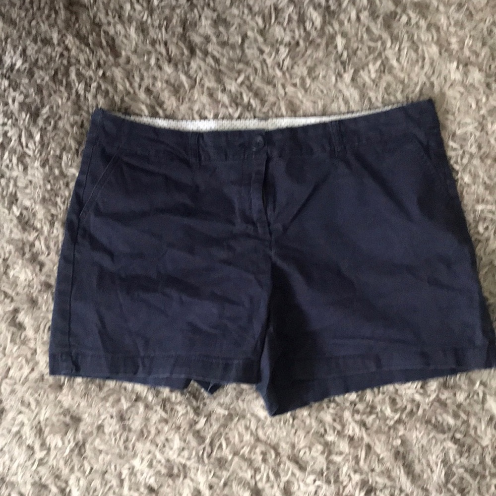 Crown and Ivy navy blue shorts. 5” inseam. sz 16